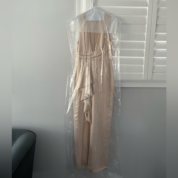 Champagne PROM/ Wedding Guest Dress - Picture 4 of 5